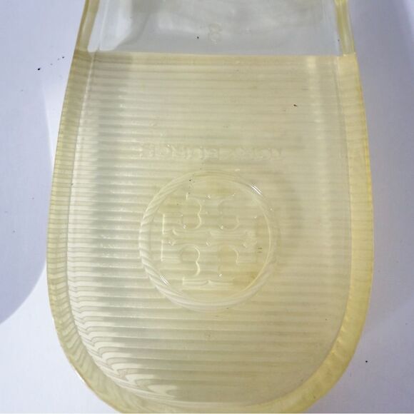 Tory Burch Mini Miller Jelly Thong Clear Casual Flip Flops Size 8 - Picture 5 of 6